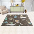 thumbnail image 3 of Non-Slip Area Rug 31"x20" Indoor Washable Floor Mats Carpet Printed for Living Room, Bedroom, Home Decor Cartoon Christmas-themed Pattern, 3 of 7