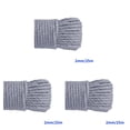 thumbnail image 4 of Langgg Color Hemp Rope Roll Making Tool 100 Cotton rope colorful twine macrame cord string thread Handmade String accessory DIY cord silver grey 2mm x 25m 3Set, 4 of 6
