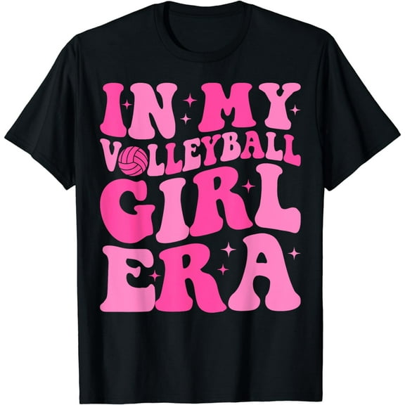 Groovy In My Volleyball Girl Era T-Shirt