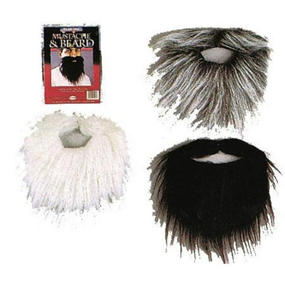 Costumes For All Occasions Mustache And Beard 24 Pc Asst