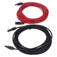 thumbnail image 3 of AWG Câble d'Extension Solaire, 2 Pcs 12AWG 4mm2 Câble d'Extension de Panneau Solaire Adaptateur Solaire Câble d'Extension Performance Finement Réglée, 3 of 14