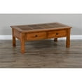 thumbnail image 3 of Pemberly Row 49" Transitional Wood Coffee Table in Rustic Oak, 3 of 8