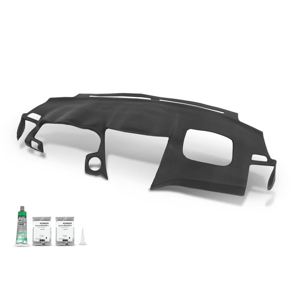 Black Dash Cover Dashboard Overlay Cap Fit for 2004-2009 Lexus RX350 RX400H RX330