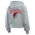 thumbnail image 3 of Women's WEAR by Erin Andrews Heather Gray Portland Trail Blazers Speckled Radiator Full-Zip Hoodie, 3 of 3