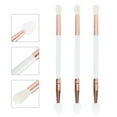 thumbnail image 3 of Shisuyan 3pcs Dual-end Eyeshadow Brushes Heart Shaped Silicone Eyeshadow Brushes, 3 of 8