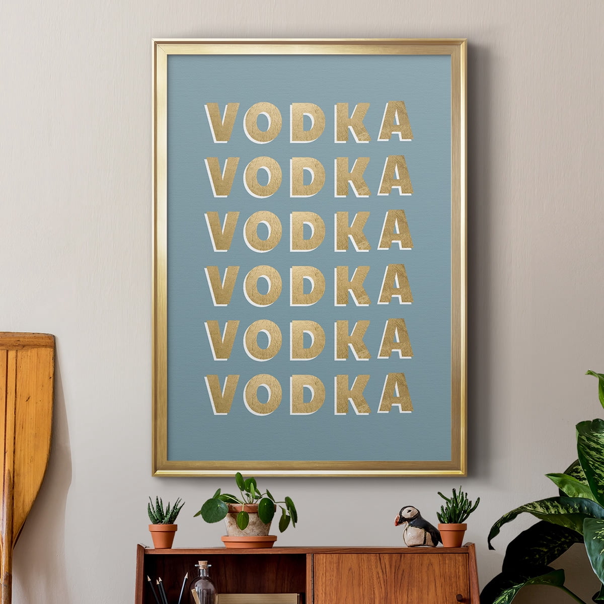 Vodka Premium Classic Framed Print - Ready to Hang