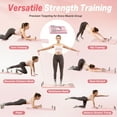 thumbnail image 3 of Ngardk Pilates Board, Portable Core Pilates Reformer Set, Home Gym Equipment Pack of 1 (Pink), 3 of 7