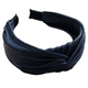 thumbnail image 1 of Diademas para mujer, antideslizantes, a la moda, hechas con tela antideslizante única, diadema anudada de cuero de larga duración, 1 of 5