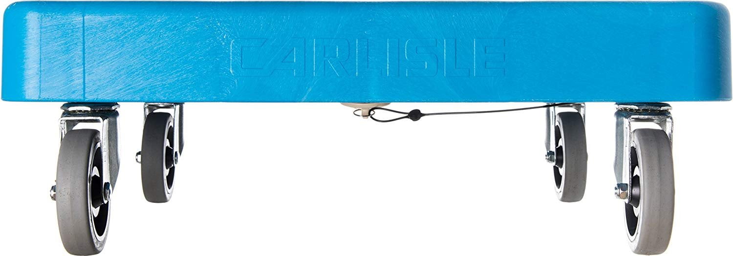 Carlisle C223614 E-Z Glide Blue Warewashing Rack Dolly