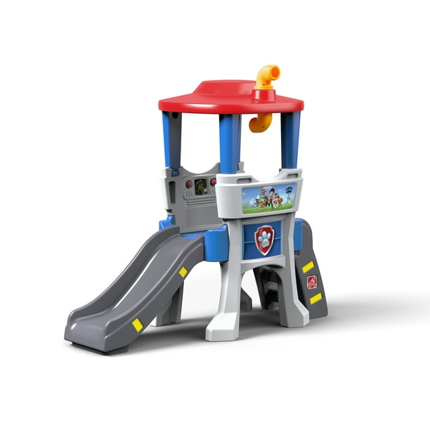 Step2 Paw Patrol Lookout Climber with Slide and Lookout Tower - Walmart ...