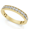 thumbnail image 1 of Bague en Diamant 1/4 Ct en or 14 K Blanc, Jaune Ou Rose, 1 of 2
