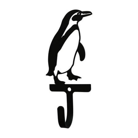 

Village Wrought Iron WH-231-S Penguin Wall Hook Small