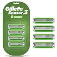 thumbnail image 1 of Repuesto de Rastrillo Gillette Sensor3 Sensitive para Piel Sensible, 4 pzas, 1 of 5