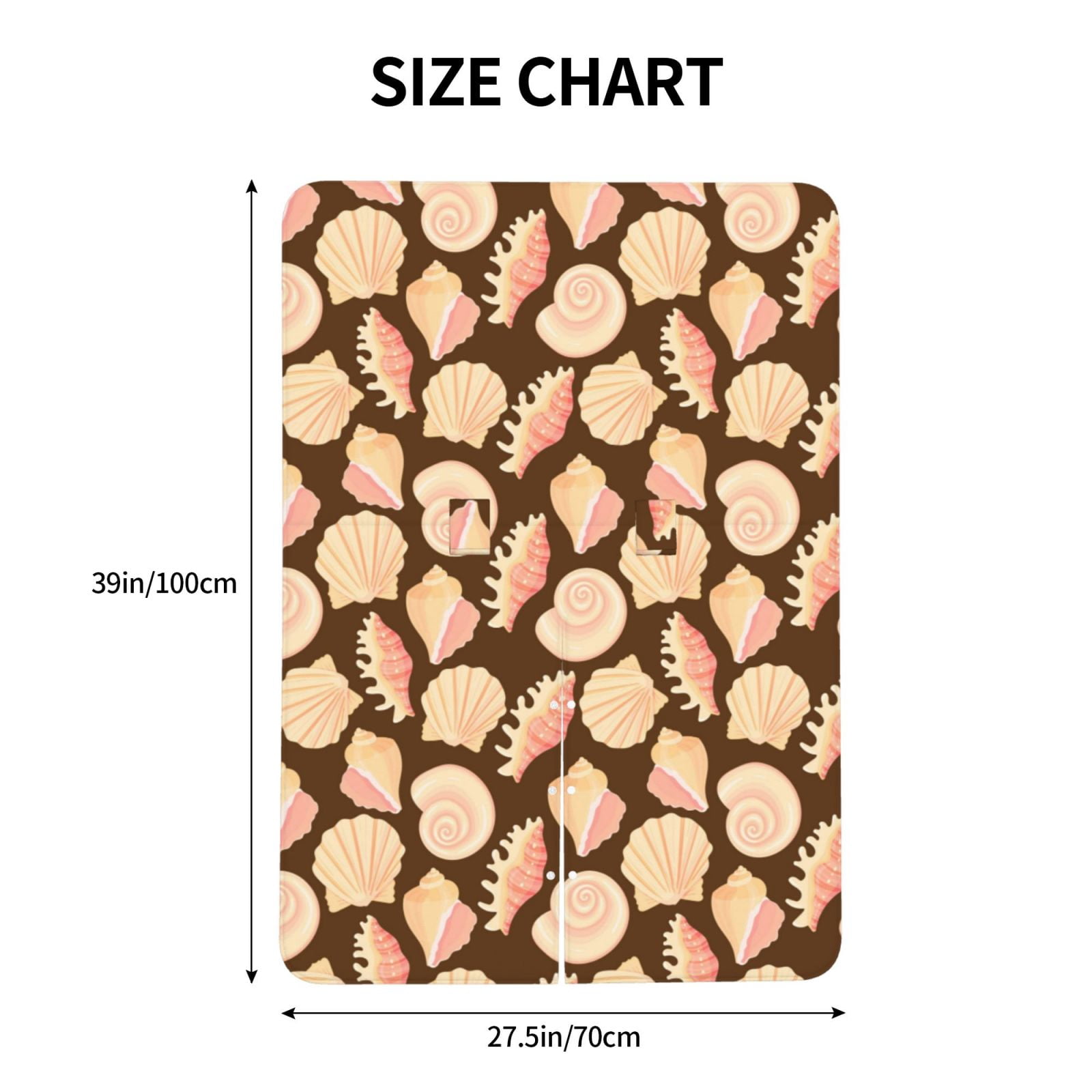 Car Seat Cover Baby - Conch Shells Print No.9052 Breathable Infant Car Seat Cover for Baby Carseat, Lightweight Comfort Baby Essentials Must Haves Newborn Stuff for Girl Boy