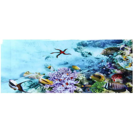 Aquarium Poster, Background Poster Decorative Painting PVC Sticker  Landscape Image for Aquarium Fish Tank | Walmart Canada