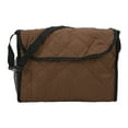 thumbnail image 4 of Sac pour Fauteuil Roulant, Sac de Rangement Suspendu en Coton Matelassé Multifonctionnel Pratique Léger pour Chariot Marron, 4 of 8