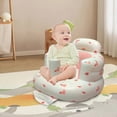thumbnail image 2 of Asientos para bebés para sentarse, silla para bebés pequeños, asiento de suelo inflable para bebés, 2 of 5