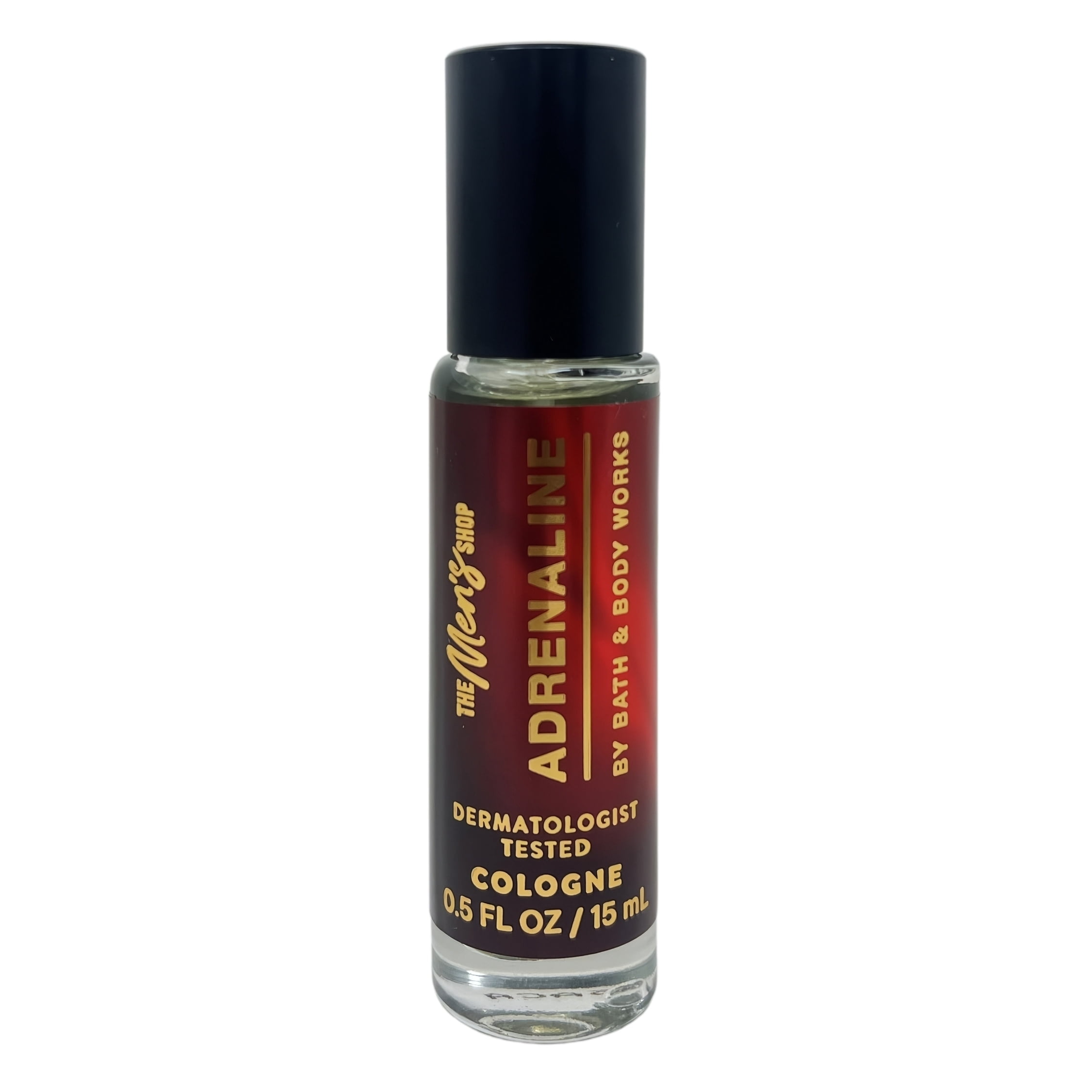 Bath & Body Works Adrenaline 3-In1 Hair, Face And Body Wash and Mini Cologne with Natural Oats Soap Sample