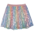 thumbnail image 3 of Disney Minnie Mouse Little Girls' Long Sleeve Tee and Sequin Skirt Set Pastel Pink, 3 of 6