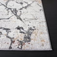 thumbnail image 3 of SAFAVIEH Meadow Moema Distressed Runner Rug, Light Grey/Black, 2' x 8', 3 of 7