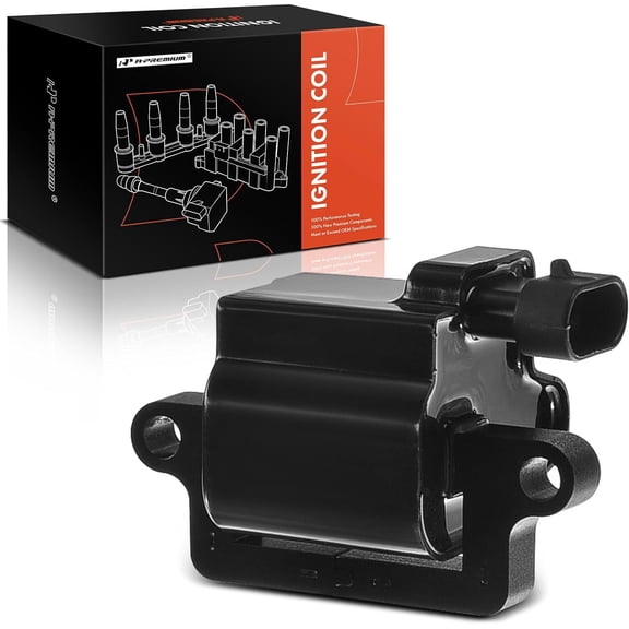 A-Premium Ignition Coil Pack Replacement for Chevrolet Silverado 1500 2500 3500 Tahoe Trailblazer GMC Workhorse Hummer Mercruiser Cadillac Fits select: 2003-2006 CHEVROLET SILVERADO K1500