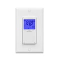 thumbnail image 1 of BN-LINK 7 Day Programmable in-Wall Timer Switch for Lights, Digital Light Switch Timer Indoor, Single Pole and 3 Way (Compatible w, 1 of 10