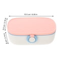 thumbnail image 4 of KONTONTY Portable Pink Sewing Tool Box Dustproof Needle Thread Storage for Home and Travel, 4 of 8