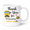 White, variant on 11 oz School Bus Driver Theme Ceramic Coffee Mug