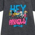 thumbnail image 2 of Hey Arnold! - Arnold Spray Paint 96 - Toddler And Youth Girls Fleece Dress, 2 of 4