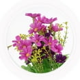 thumbnail image 3 of unbranded 3Ud Ramo De Margaritas Artificiales Moradas Para De Hogar Y Bodas, 3 of 6