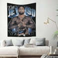 thumbnail image 3 of Jey USO Wrestler Tapestry Wall Hanging Art Poster For Living Room/Bedroom/Dorm Decorations Porch Hangings Wall Art Banners Bed Cover Beach Throws 60x51(inch), 3 of 8
