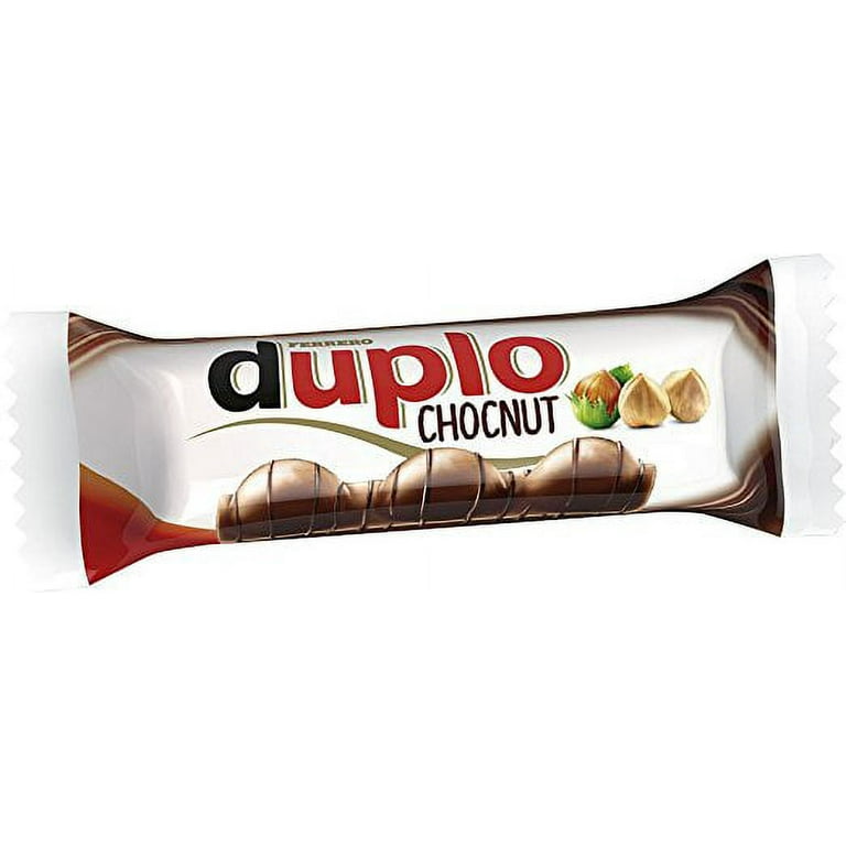 Ferrero Duplo Milk Chocolate Wafer Hazelnut Filling 24 Count