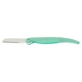 thumbnail image 1 of Unique Bargains 1 Pc Folding Type Eyebrow Trimmer for Bathroom Travel Hotel Toilet Bedroom ABS Stainless Steel Green, 1 of 3