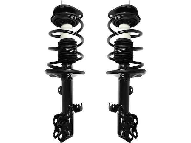 Pair Front Quick Complete Struts & Coil Spring Assemblies Compatible with 2009-2010 Pontiac Vibe 