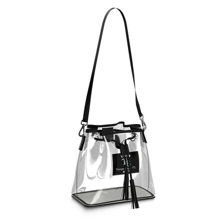 WEAR by Erin Andrews Tampa Bay Rays Clear Stadium Bucket Purse