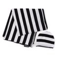thumbnail image 1 of Milk Snob Hello Baby Swaddle Set - Black & White Signature Stripe, 1 of 2