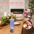 thumbnail image 4 of Velas Lámparas Lámpara 2 uds velas artesanales luz nocturna sin llama LED luces de velas de Navidad para boda de Navidad, 4 of 6