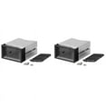 thumbnail image 1 of 2X 3.5 Inch HDD Cage Rack Hard Driver Tray Hard Drive Cage Support 3 HDD Hard Disks, 1 of 5