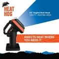 thumbnail image 5 of Heat Hog Piglet 4,000 BTU Indoor/Outdoor Portable Propane Heater for Garage, Camping, Hunting, Outdoor Sports, Fishing, Boating or RVs, 5 of 8