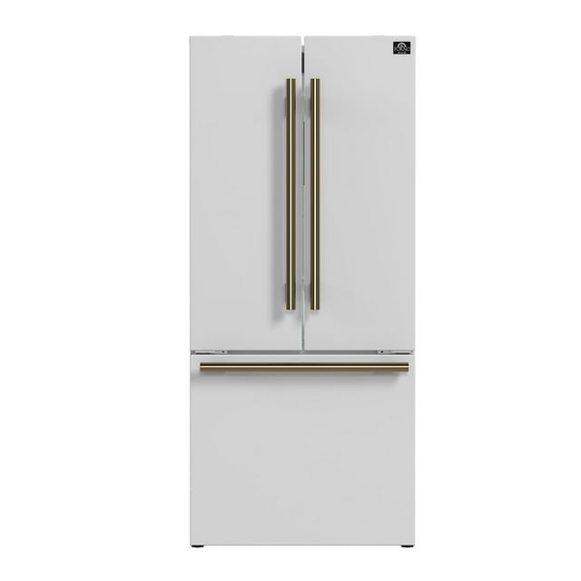 Gallipoli 17.5 cu. ft. French Door Refrigerator with Bottom Freezer