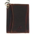 thumbnail image 3 of Cazoro  RFID Vintage Leather Trifold Chain Wallet (Men), 3 of 5