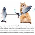 thumbnail image 3 of Electric Moving Fish Pet Toy Realistic Plush Simulation Wagging Fish Pet Kicker Toys Funny Interactive Pets, 3 of 7