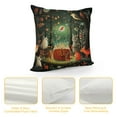 thumbnail image 4 of MDO ESFF Deer Animal Square Zippered Cushion Throw Case Pillow Case Cover 18X18 Inch, 4 of 5