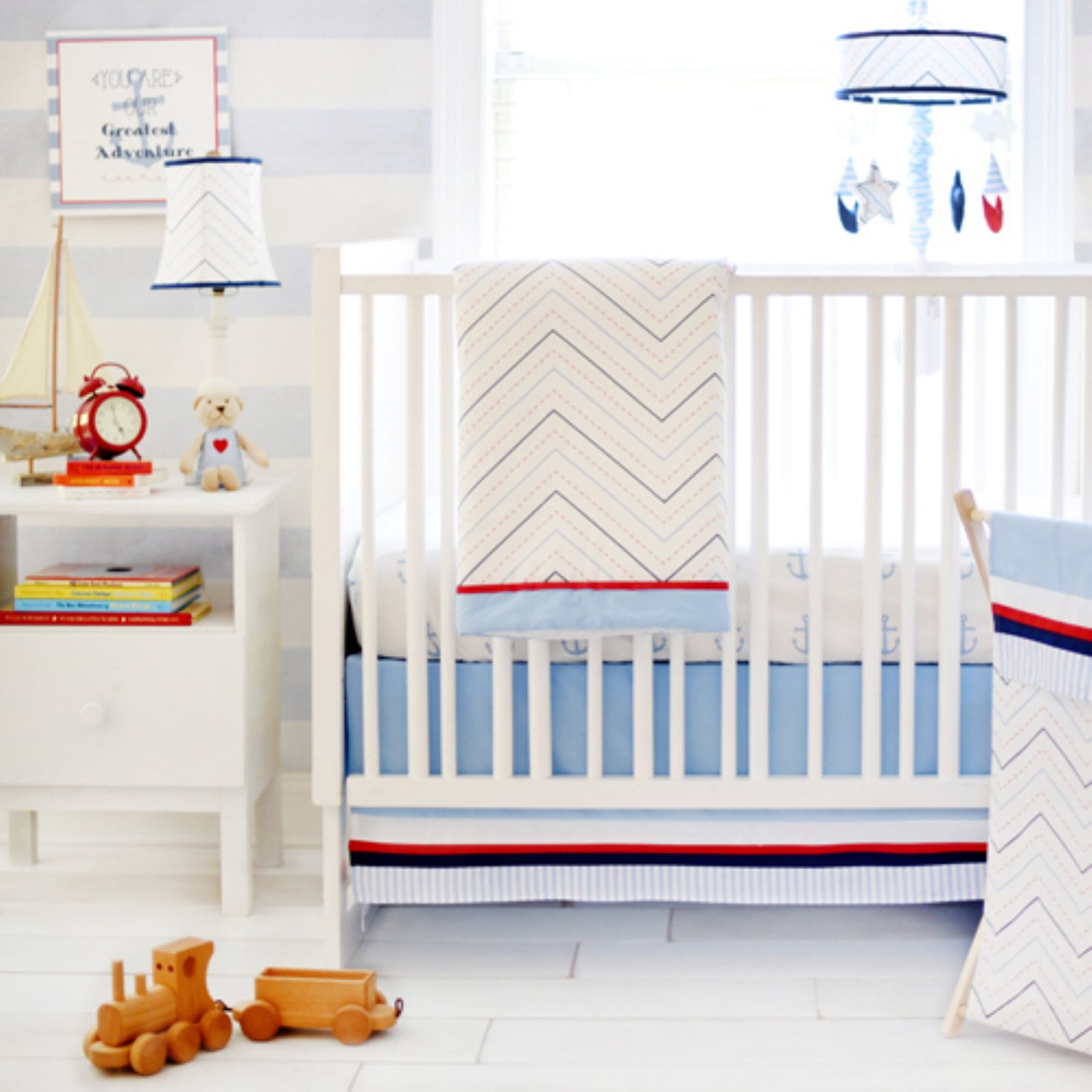 anchor crib bedding walmart