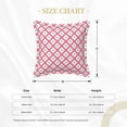 thumbnail image 3 of Luxury Leather Pillowcase Pink Heart Background Case Cushion Home Decorative For Sofa Chair Bedroom Throw Pillow, 3 of 7