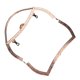 thumbnail image 5 of bolso, de costura DIY Bolsa Mango Metal DIY Bolso Monedero Marco Accesorios Costura Sastre Suministros 18 x 13cm Unbranded GY10454, 5 of 8