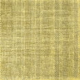thumbnail image 1 of Ahgly Company Machine Washable Indoor Square Oriental Yellow Industrial Area Rugs, 5' Square, 1 of 4