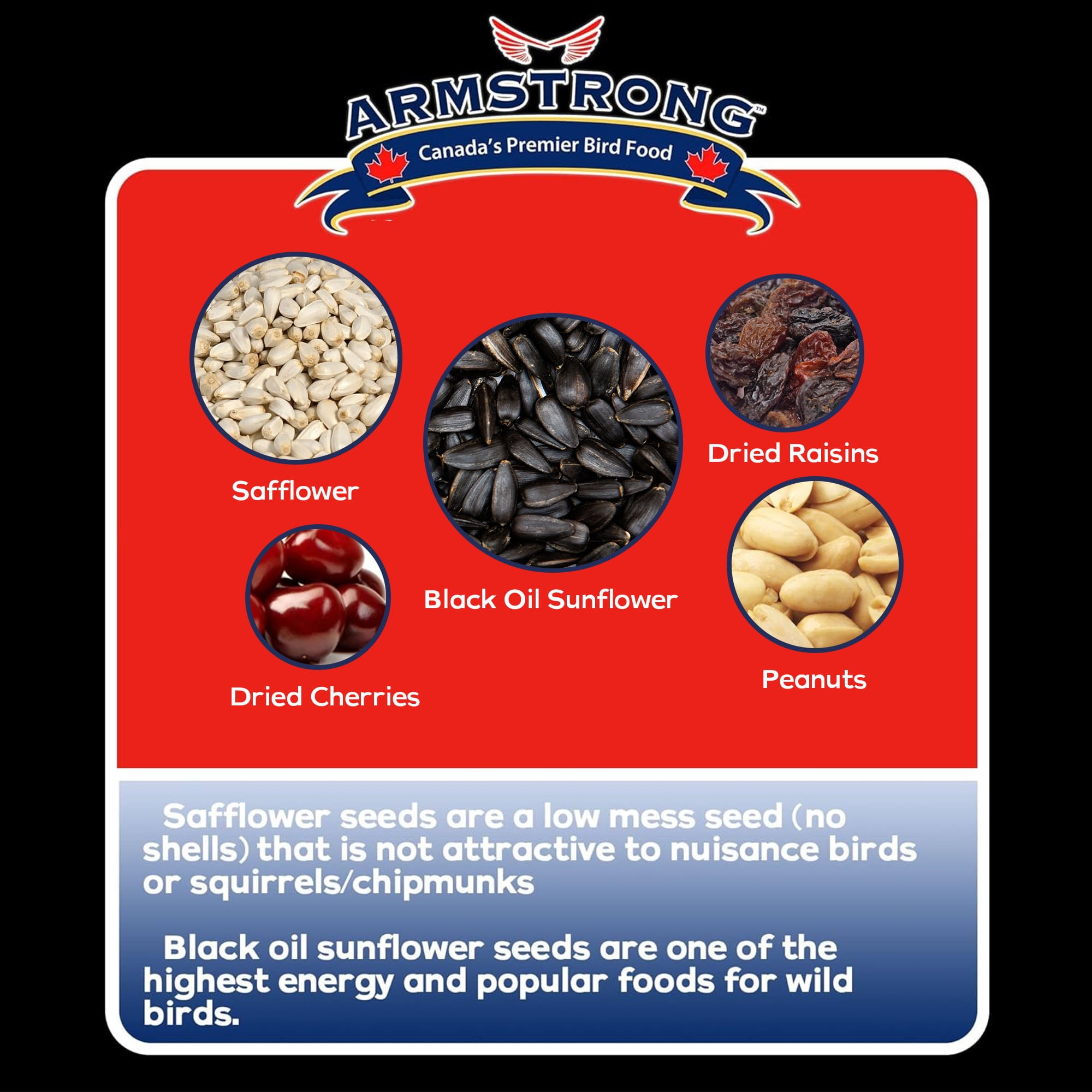 Armstrong Wild Bird Food Royal Jubilee Brilliance Blend, 3.48lb Jug