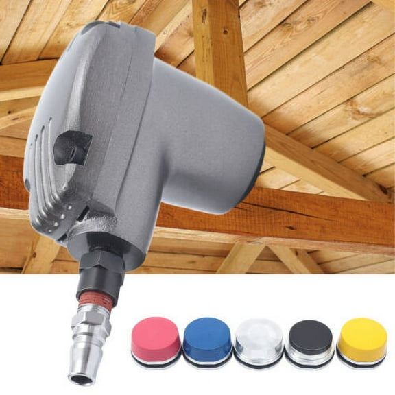 Pneumatic Hammer Handheld Air Flat Hammer 6 Head Tool Set 1000Times/Minute