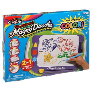 Cra-Z-Art Original MagnaDoodle Deluxe Doodle Magnetic Drawing Toy